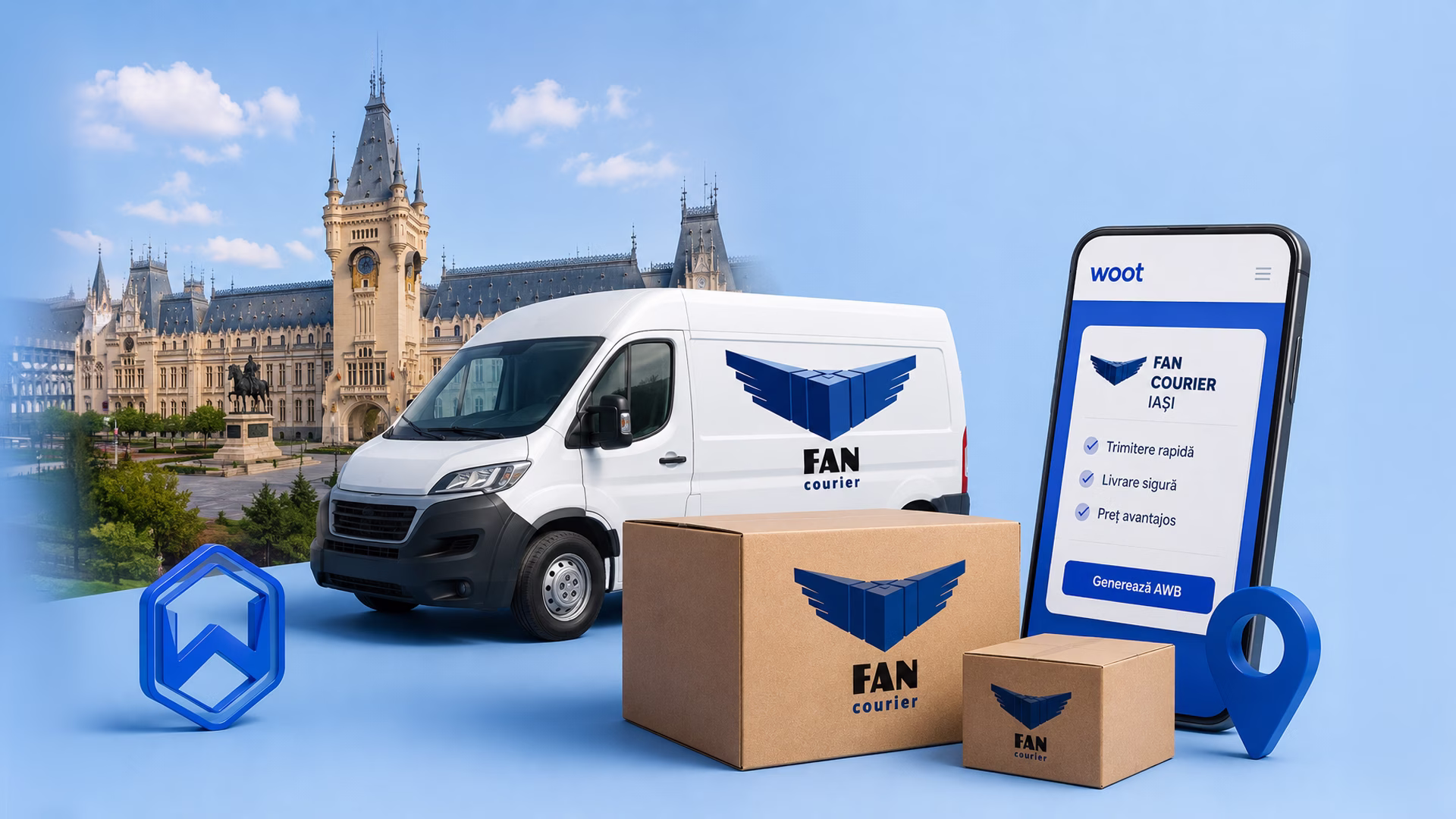 Fan Courier Iași – Trimiteri rapide și sigure prin platforma woot.ro
